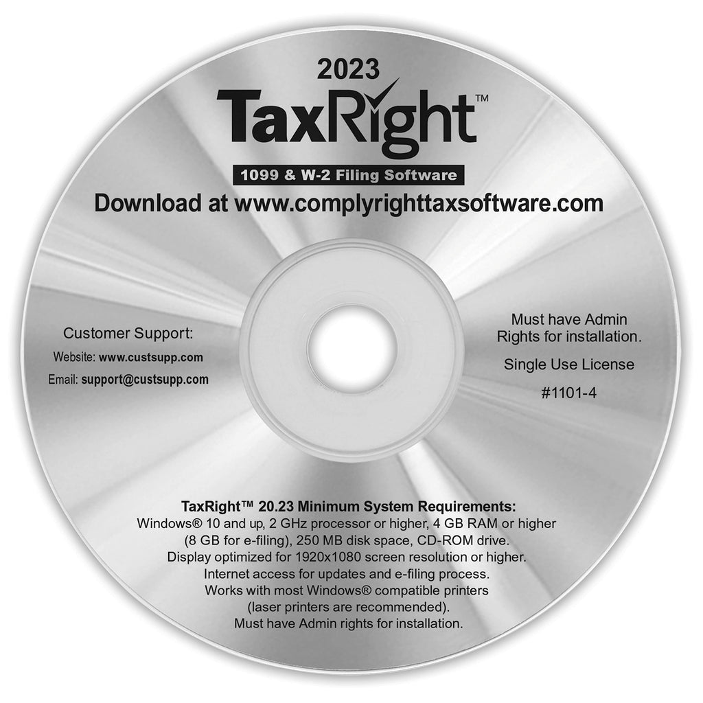 TaxRight 2023 Software