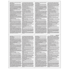 Blank Form For W-2 4 Forms Per Page With Instructions