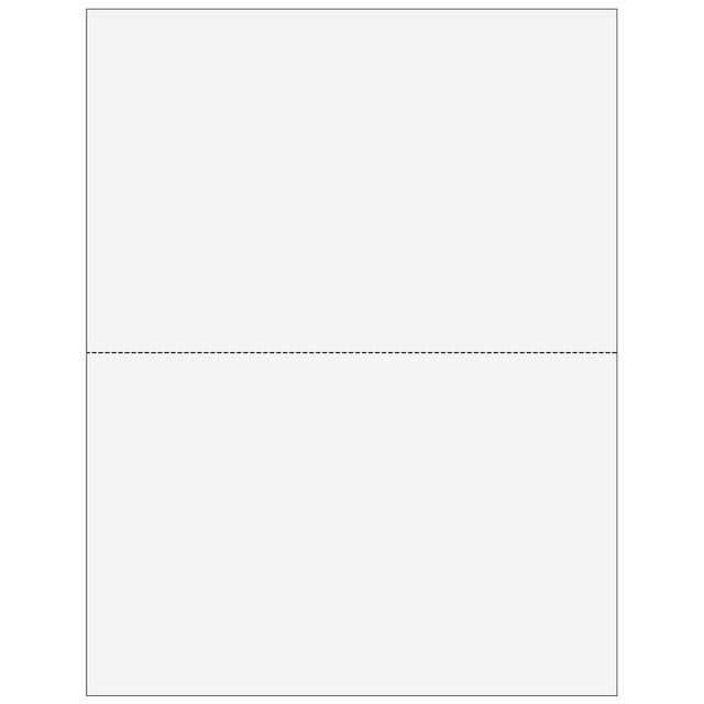 Blank W-2 Form (with Employee Instructions) 2 Forms Per Page
