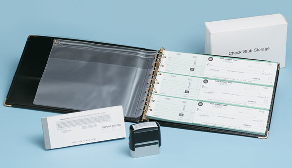 7-Ring Binder Checks Package (3 Checks On A Page)