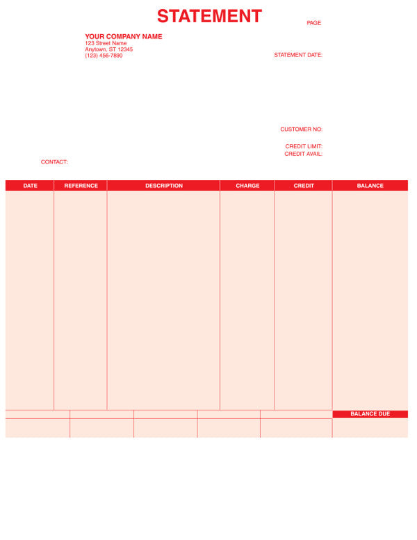 MAS 90 & MAS 200 Laser Statement Form