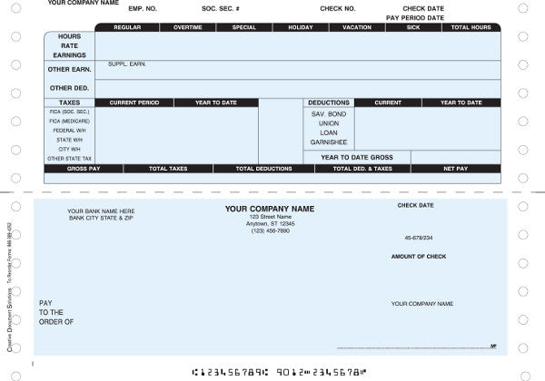 Macola 6 Continuous Payroll Check