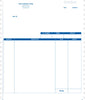 QuickBooks, Quicken, Microsoft Money Continuous Service Invoice Form
