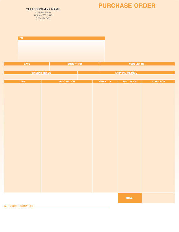 Peachtree Laser Purchase Order Form