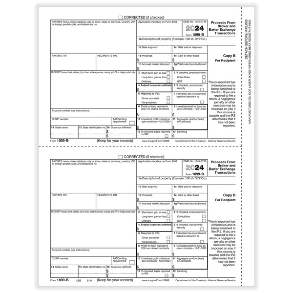 1099-B Proceeds from Broker and Barter Exchange Transactions - Copy 1 State