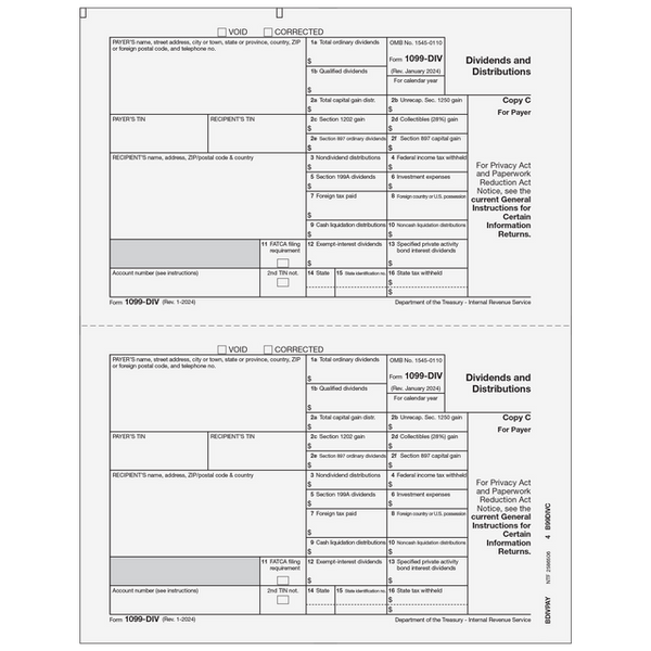 1099-DIV Dividends and Distributions - Copy C Payer