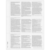 Condensed W-2 Employee Copies B/2/C - 3up (3 Forms Per Page)