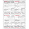 W-2 Laser Employee Copy 4-Up (One Employee Per Page)