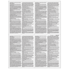 W-2 Laser Employee Copy 4-Up (One Employee Per Page)
