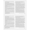 W-2 Laser Employee Copy B 2 Up  (Two Forms Per Page)