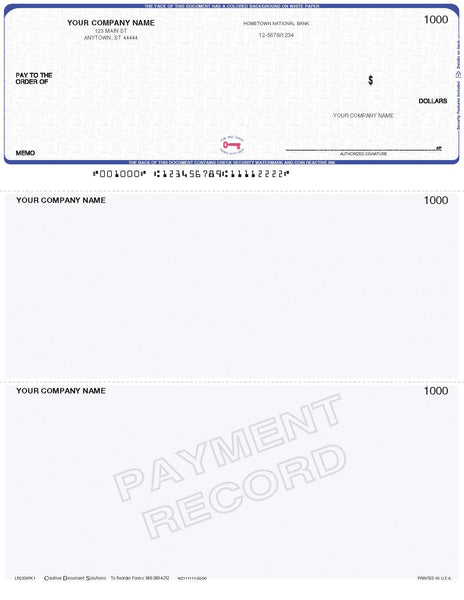 Basic Laser Checks – Creative Document Solutions, LLC